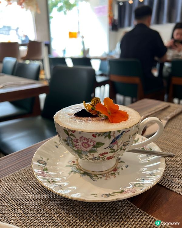 元朗 乾花佈置🌼好chill既餐廳