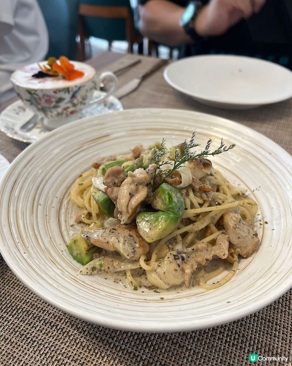 元朗 乾花佈置🌼好chill既餐廳