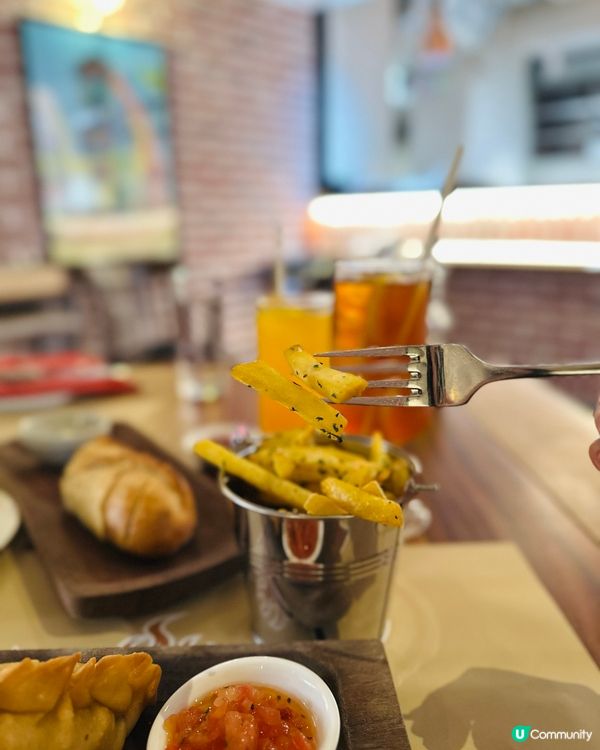 阿根廷牛扒天堂🥩🤤  無限量薯條🍟