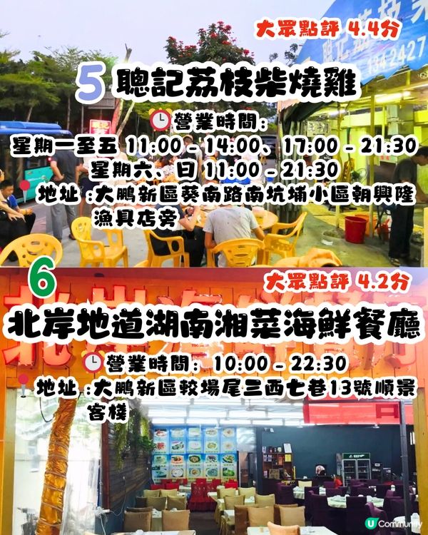 深圳地膽推介😋大鵬新區餐廳TOP10‼️超多明星幫襯/生猛海鮮/正宗客家菜/靚景海邊餐廳😍