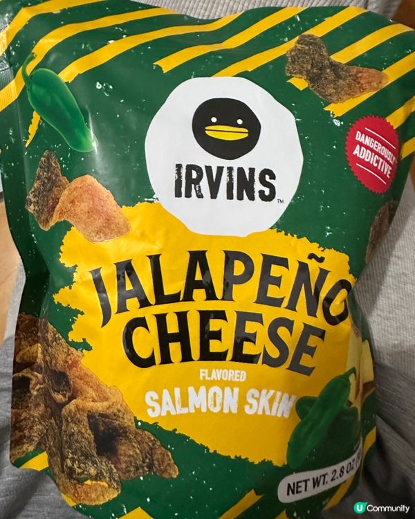 墨西哥辣椒芝士炸魚皮