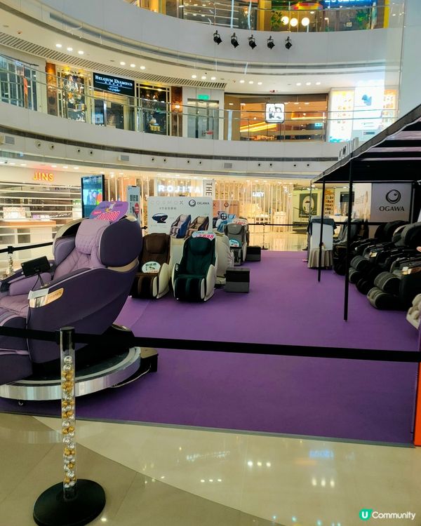 彭于晏代言按摩椅品牌快閃店 & 打卡點！皇室堡正門見！🤩