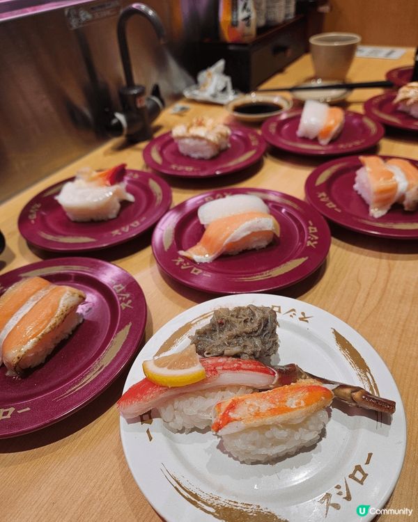 終於食到壽司郎2月限定嘅焦糖鵝肝啦，超超超yummy!!!!...