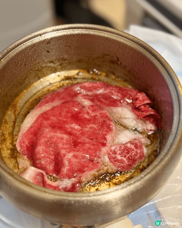 喺觀塘嘅日式壽喜燒餐廳《喰樂》推出二人外賣套餐，有齊靚靚A5...