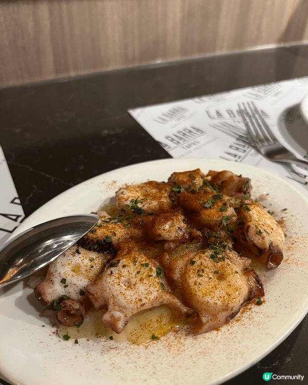 長沙灣最好食西班牙餐廳La Barra 的西班牙紅蝦短麵令人...