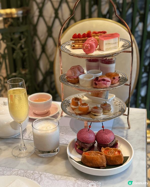 🌸櫻式粉紅high tea 