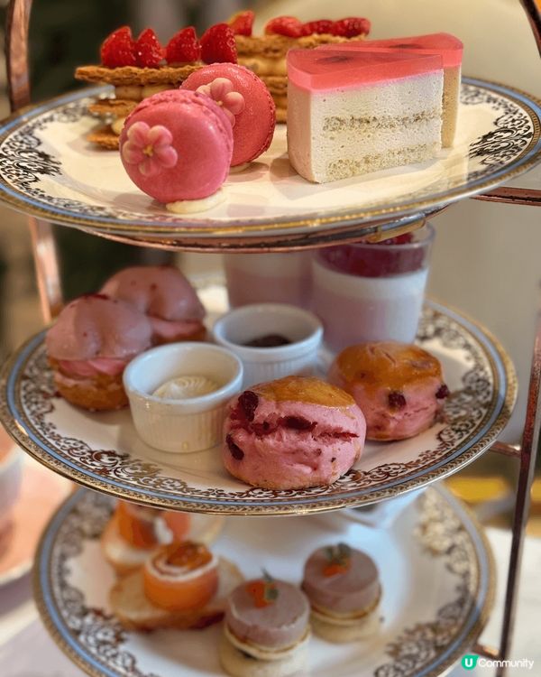 🌸櫻式粉紅high tea 