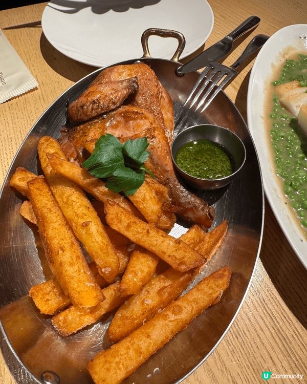 在香港中環的西班牙餐廳Chueca，今天的restauran...