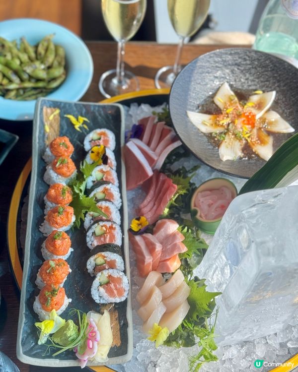 Aqua🔹尖沙咀西日高級餐廳 180度維港海景🥰