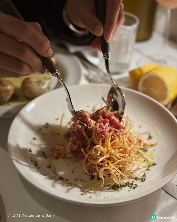 中環慶祝餐廳推介🍾 ◜ LPM .. ◞ ෆ​ 