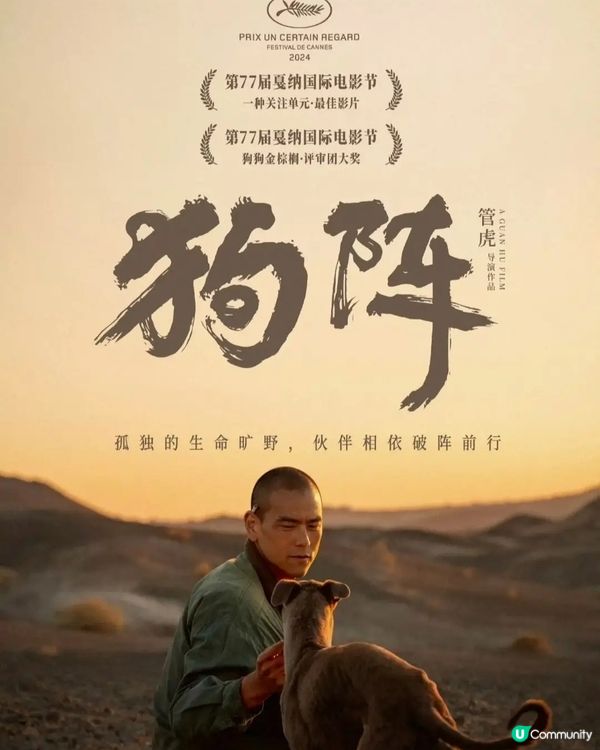 第43屆香港電影金像獎提名狗陣影評 #西北荒漠，人狗共鳴💔