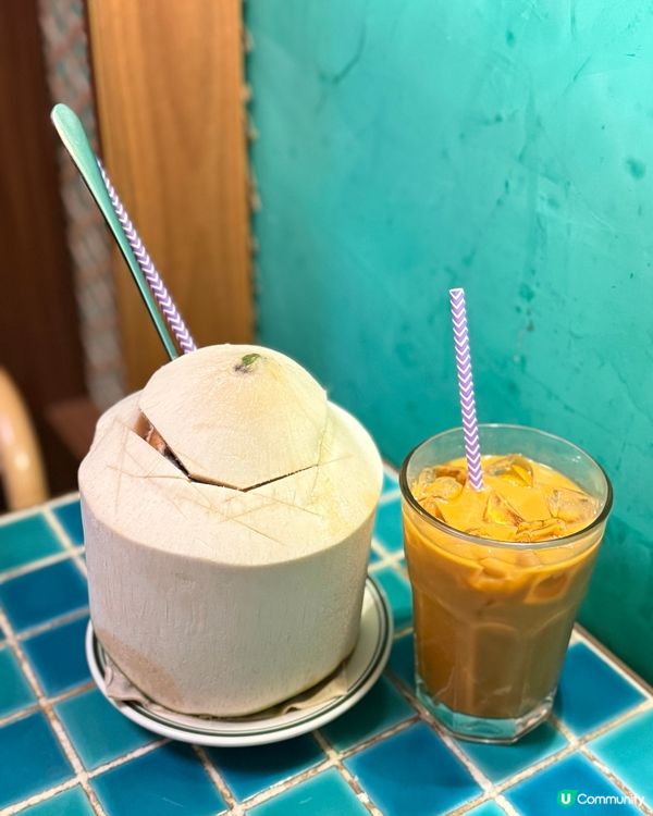 ## 大角咀米芝連泰國菜😋  
## 炭火燒牛肉🔥蟹肉奄列