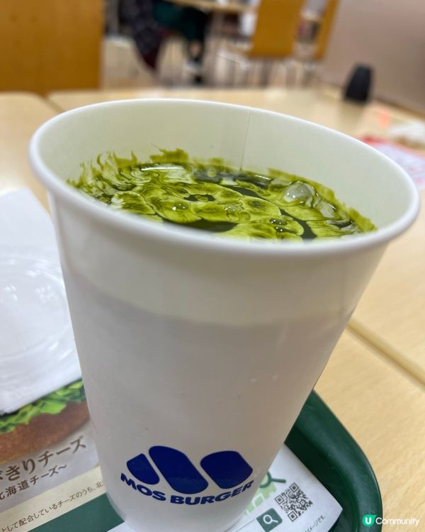 京都Rinku限定｜MOS Burger抹茶奶昔｜抹茶控必試