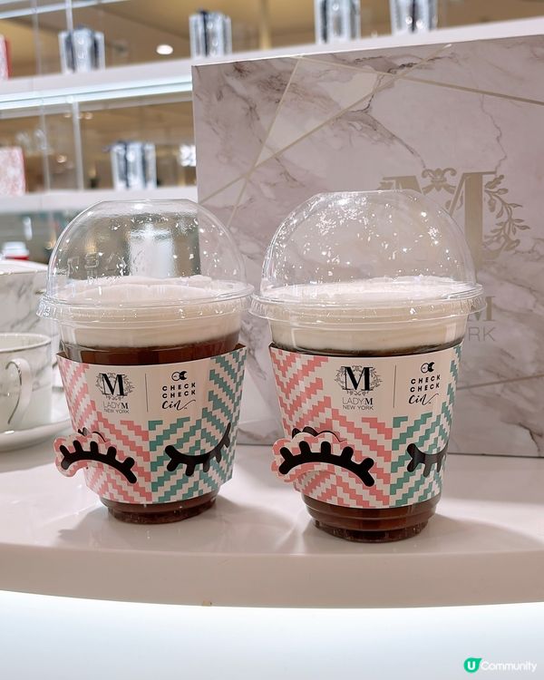 Lady M️ ‼️特飲「厚椰粒粒紅豆米水」外賣自取買一送一 