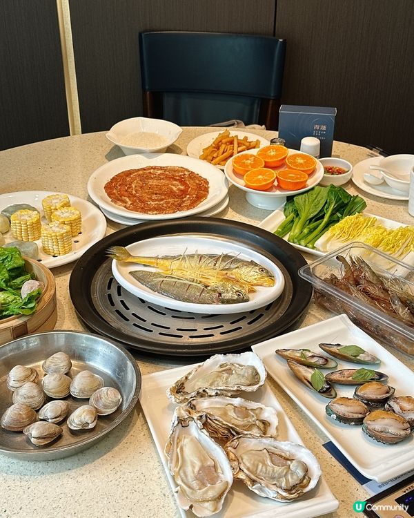 🦐海鮮盛宴鮮甜美味，包廂聚會一流！🤩