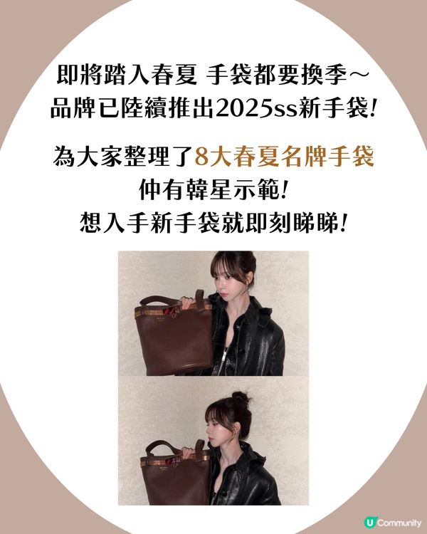 2025名牌手袋 8大明星同款名牌手袋👜 CELINE Dior LV 一次過睇！✨