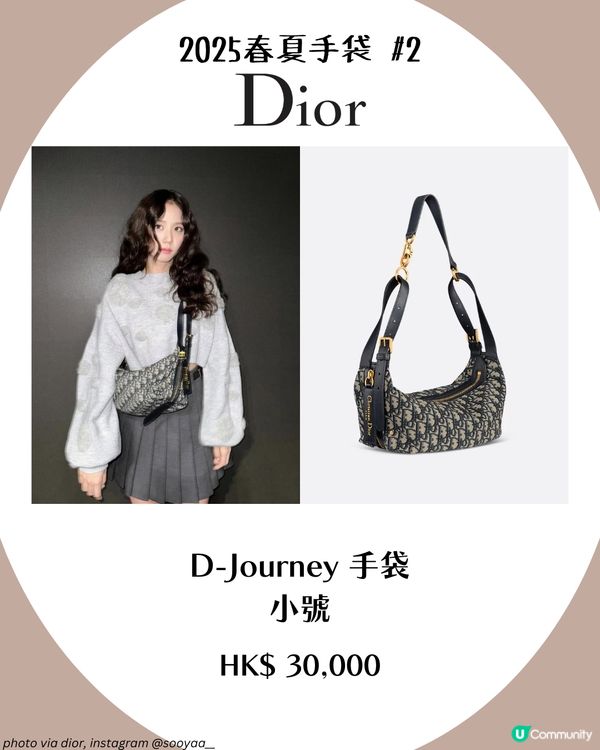 2025名牌手袋 8大明星同款名牌手袋👜 CELINE Dior LV 一次過睇！✨