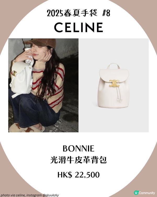 2025名牌手袋 8大明星同款名牌手袋👜 CELINE Dior LV 一次過睇！✨