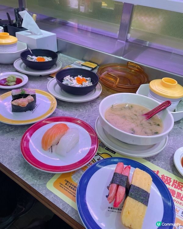 元氣壽司午餐😋抵食推介！