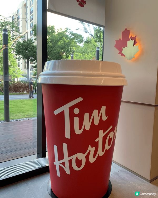 最近去咗首爾Tim hortons 呢間係加拿大🇨🇦著名嘅d...