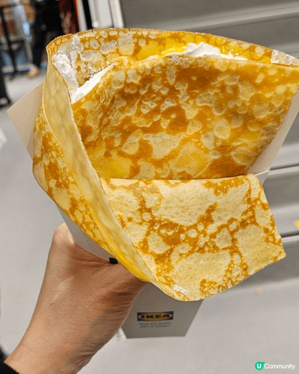 宜家傢俬嘅芒果忌廉夾餅芒果先前真係好surprise 而且只...