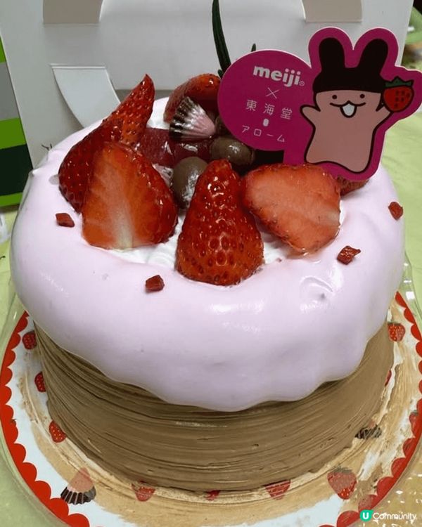 東海堂限定明治朱古力蛋糕打卡一流。