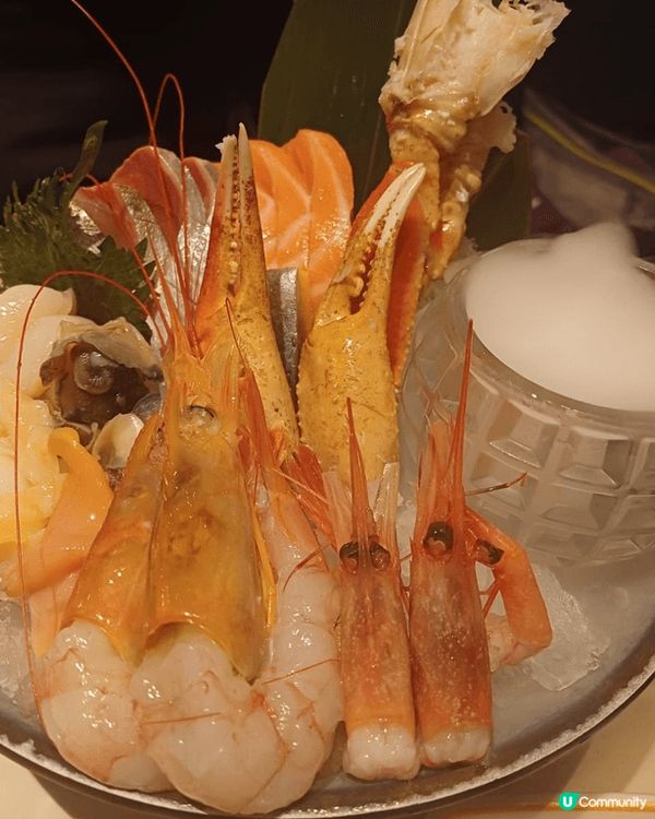 極尚大瀛喜放題，可以食2個半鐘，刺身勁新鮮，熟食種類又多，甜...