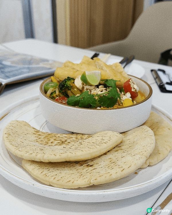 頭兩張相在好素純素餐廳午餐，甘味處鐮倉美味茶。
