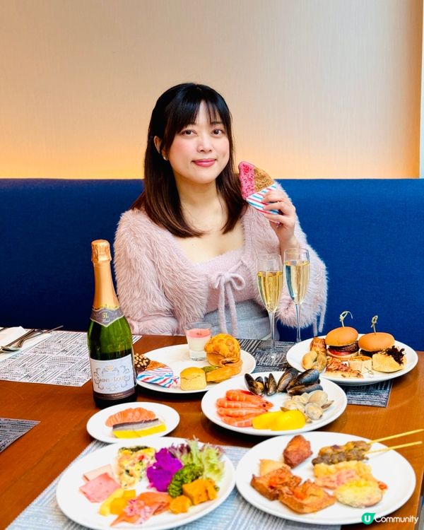 𓂃.𓈒灣仔𓎏ෆ.ᐟ全新下午茶自助餐8折送氣泡酒𓈒𓂃.