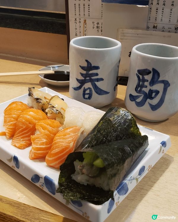 日本之旅晚各樣美食，有溫泉酒店既自助晚餐，大阪出名晚春駒壽司...