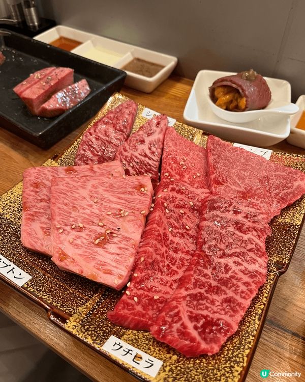 在福岡AGITO HIRAO燒肉店享用了一頓超滿足的晚餐。和...