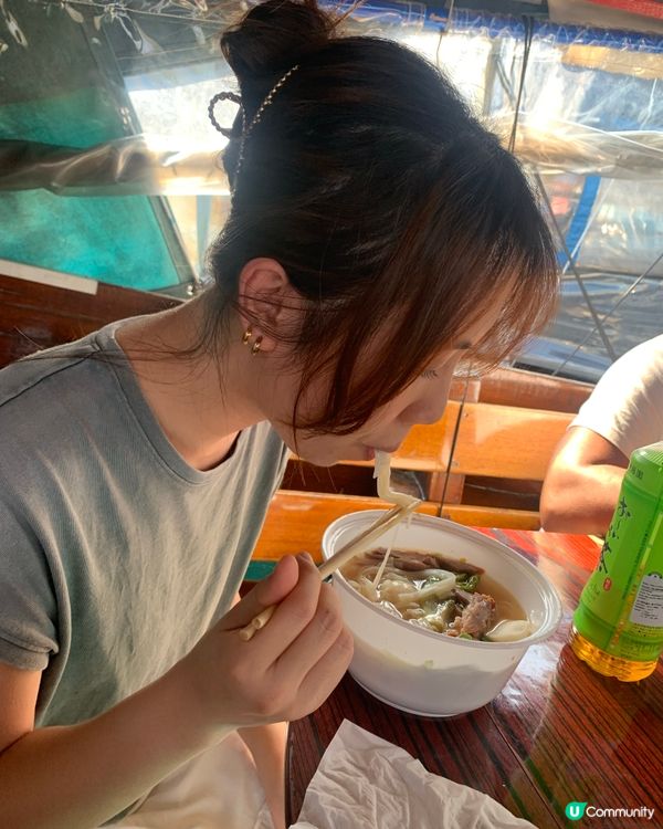 第一次係船上面食粉！特別體驗❤️