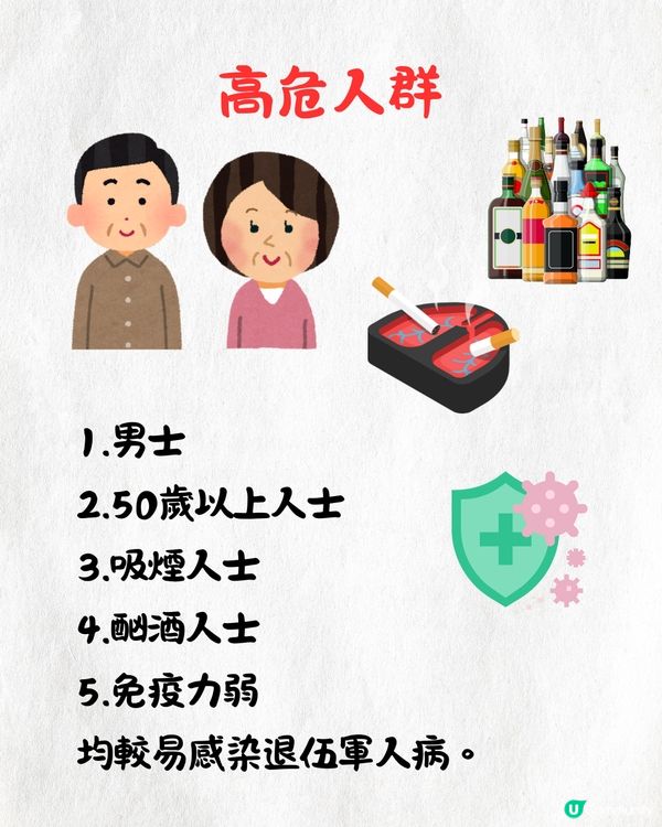 香港衞生署公布退伍軍人病最新數字⚠️8宗個案均曾入住1間酒店！即睇高危人群/場所⏬