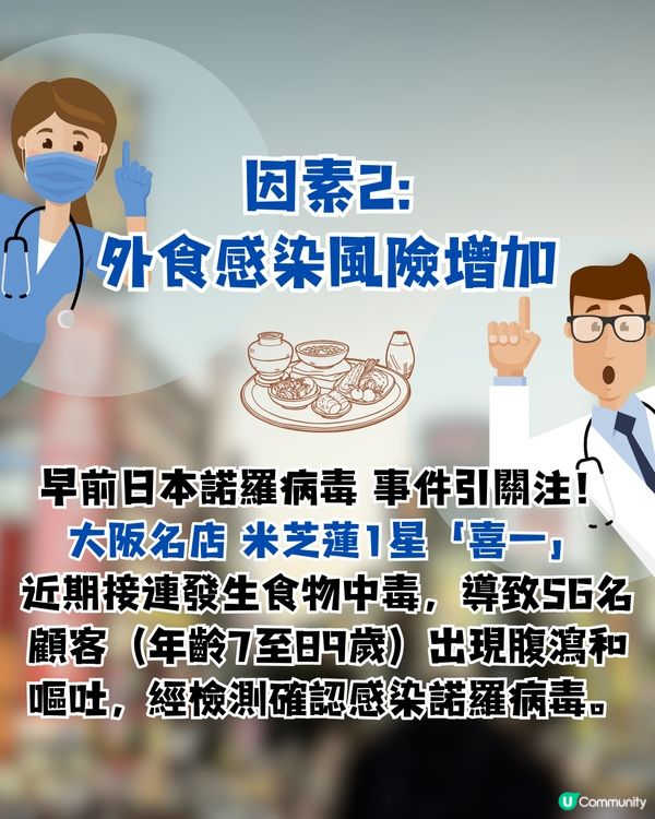 日本感染性腸胃炎創近十年新高！遊日注意3因素增感染風險/10個嚴重確診地區🇯🇵
