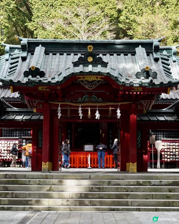 箱根神社 & 水中鳥居 ✨ 神仙景致！