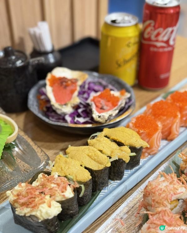 大件夾抵食，壽司元祖千之味！