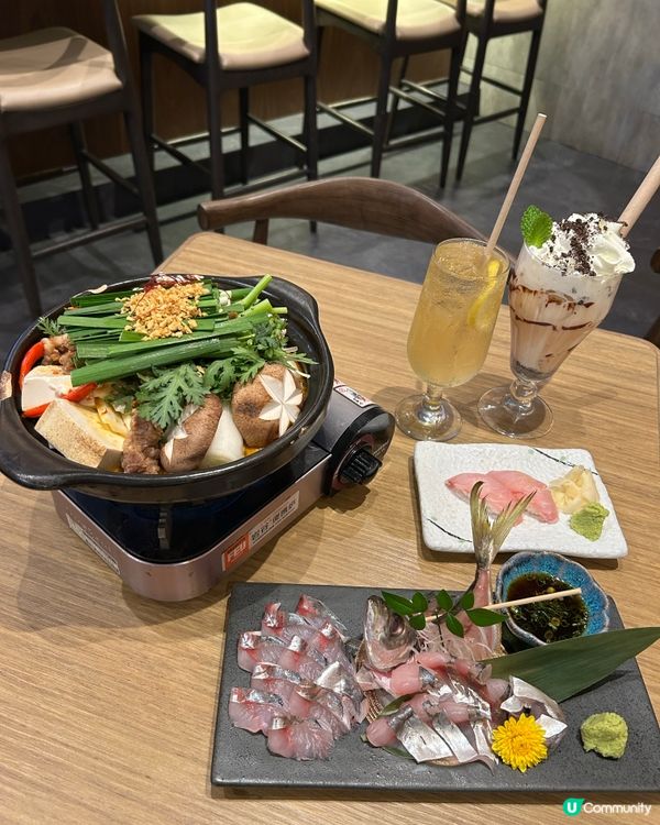 荃灣鳥山名🐟 鮮味刺身，地獄火鍋🔥