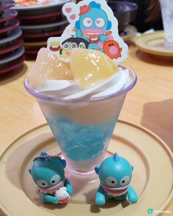 🍣壽司郎必食3月聯乘🔥浪漫芭菲送超可愛水怪害羞公仔💜