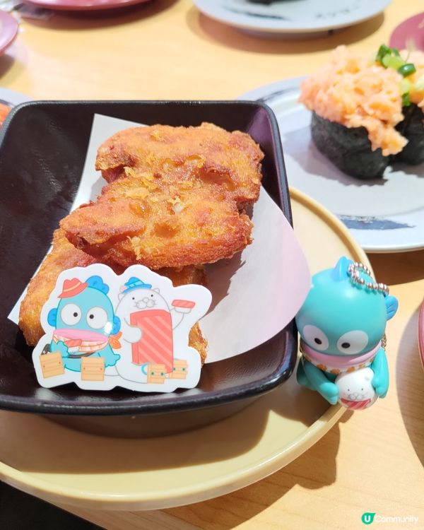 🍣壽司郎必食3月聯乘🔥浪漫芭菲送超可愛水怪害羞公仔💜