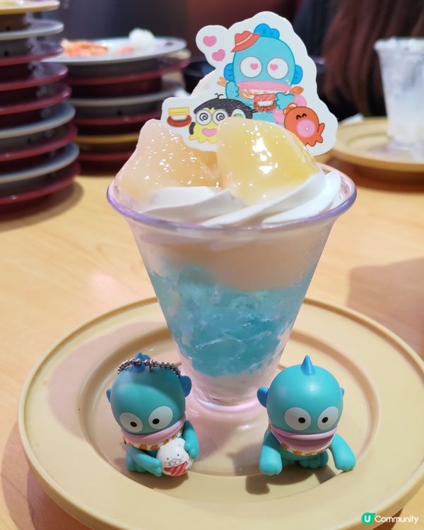 🍣壽司郎必食3月聯乘🔥浪漫芭菲送超可愛水怪害羞公仔💜