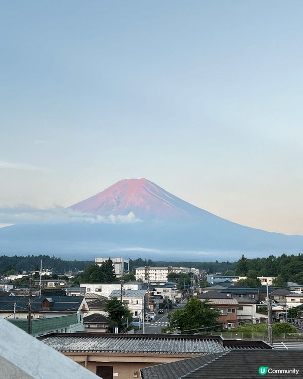 巴黎同富士山好啱春天去，加上7 D水光精華皮膚更透亮