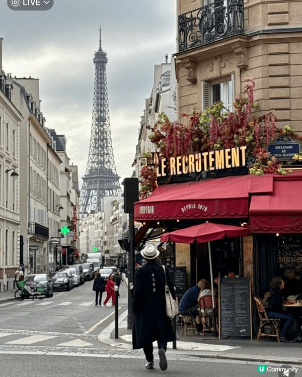 巴黎同富士山好啱春天去，加上7 D水光精華皮膚更透亮