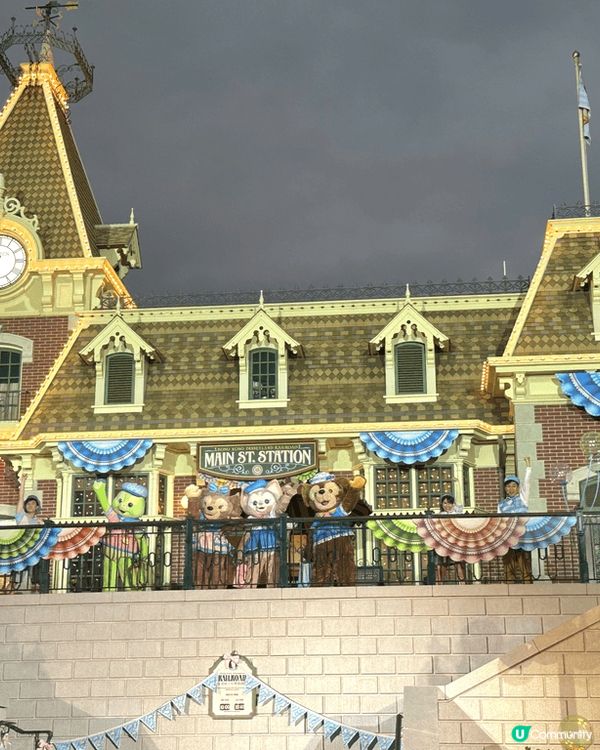 香港迪士尼樂園之Duffy與好友春日旅途