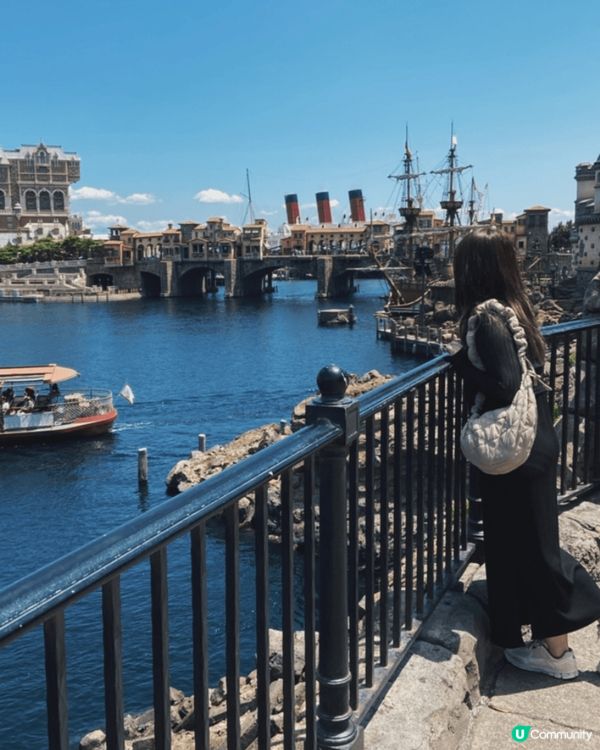 日本東京迪士尼海洋美景，帶埋最鍾意嘅公仔去影地球打卡位 希望...