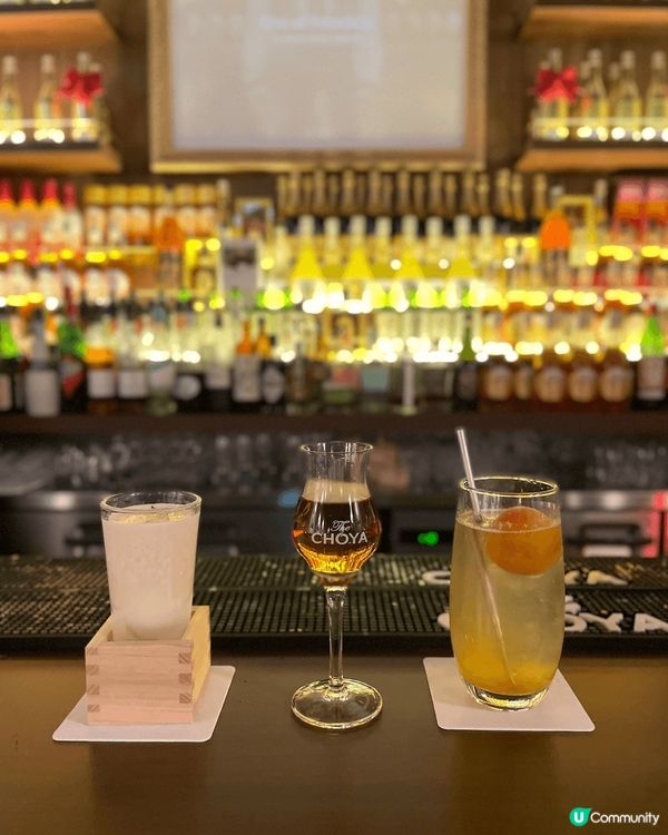 全港首間日本過江龍梅酒品牌CHOYA 梅酒雞尾酒特色酒吧🥃