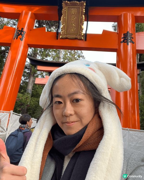 去年12月底自己去日本，去左清水寺，伏見稻荷大社，仲有仙台溜...