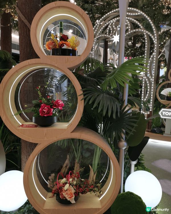 位於元朗yoho mall2嗰個植物園林，打卡超正。真係好像...