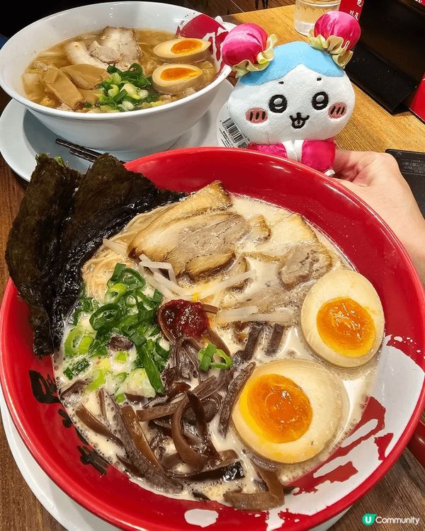 新春期間,在台灣遇上拜年小八及在地日本大阪過江龍拉麵店,另在...