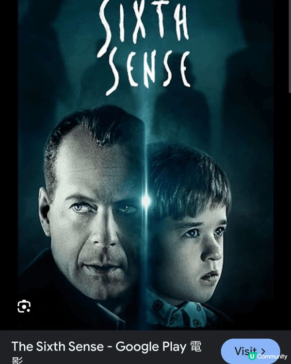 Six sense 最經典係個小朋友講i see the D...