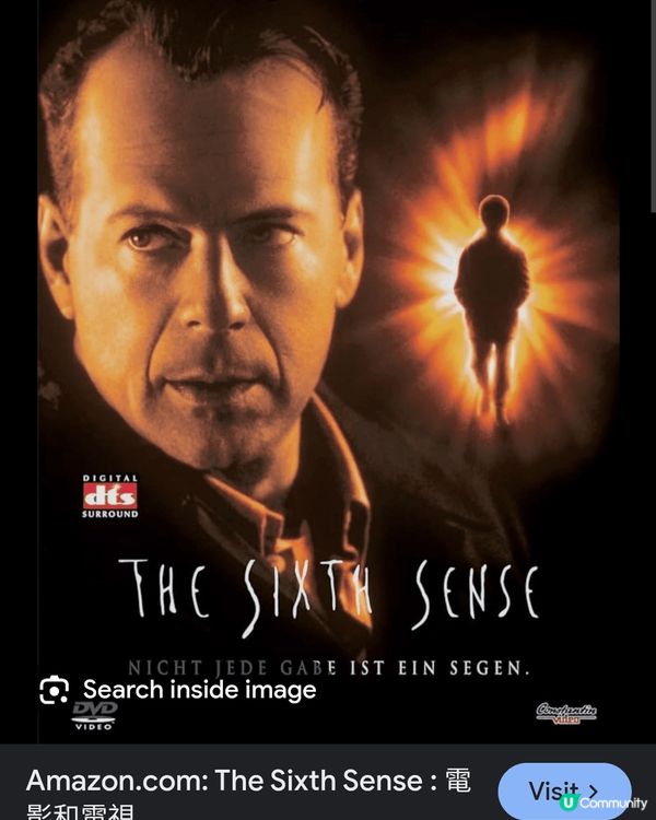 Six sense 最經典係個小朋友講i see the D...